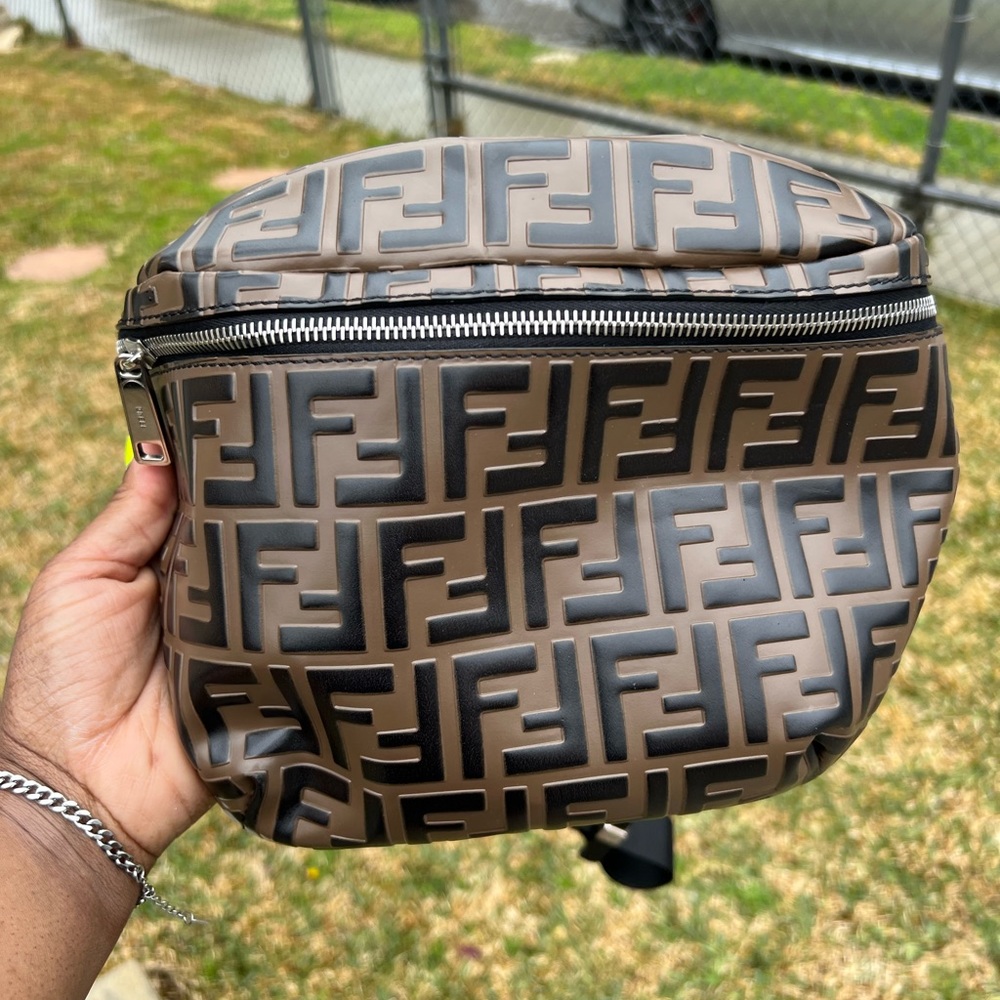 Fendi Belt Bag - Brown nappa leather belt bag - Picture 5 of 10